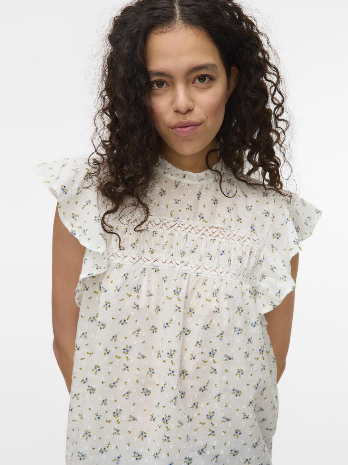 VMTRINE Top - Snow White - VERO MODA & VILA Bergvik